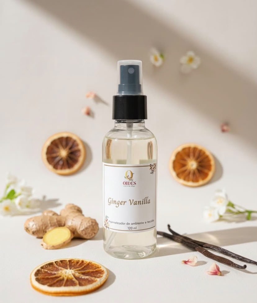 Aromatizador Ginger Vanilla 120ml Oides Aromas para empresas